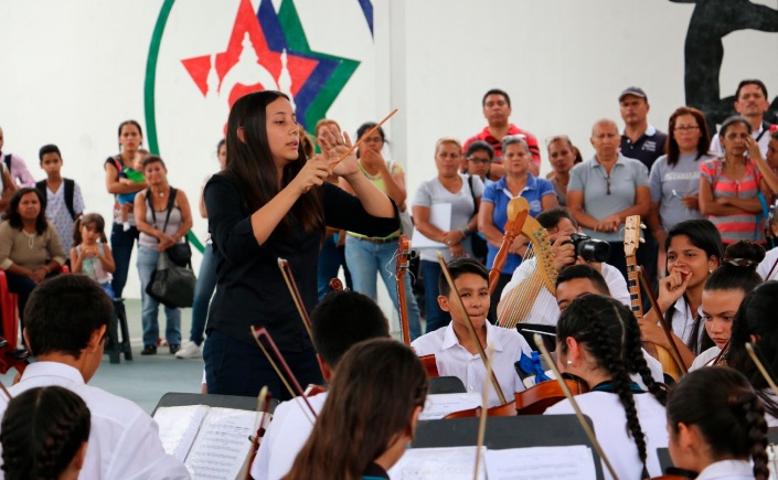 Libertadorenses disfrutaron de la orquesta sinfónica "José Rafael Pocaterra"